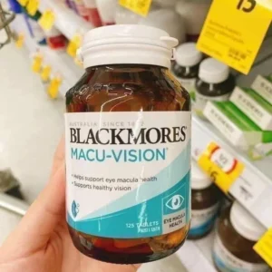 Viên uống bổ mắt Blackmores Macu Vision 125 viên của Úc Viên uống hỗ trợ bổ mắt Blackmores Macu-Vision của Úc 125 viên
