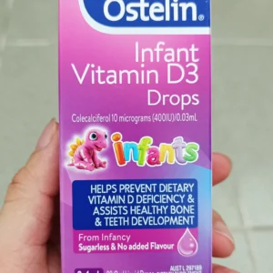 Ostelin Infant Vitamin D3 Drops 2.4ml của Úc Vitamin D3 dạng giọt Ostelin Infant Vitamin D3 Drops 2.4ml