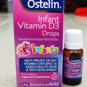 Ostelin Infant Vitamin D3 Drops 2.4ml của Úc Vitamin D3 dạng giọt Ostelin Infant Vitamin D3 Drops 2.4ml của Úc
