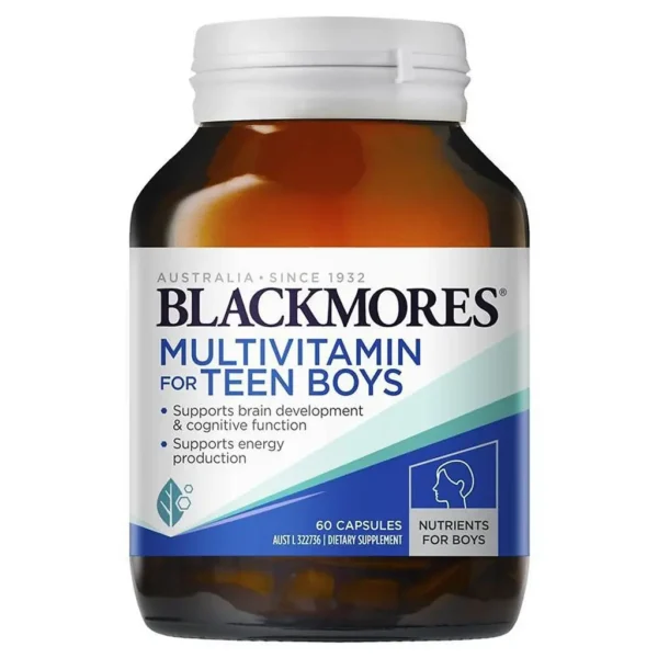 Vitamin cho bé trai Blackmores Multivitamin For Teen Boys 60 viên