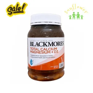 Viên bổ sung canxi Blackmores Total Calcium Magnesium + D3 200 viên của Úc