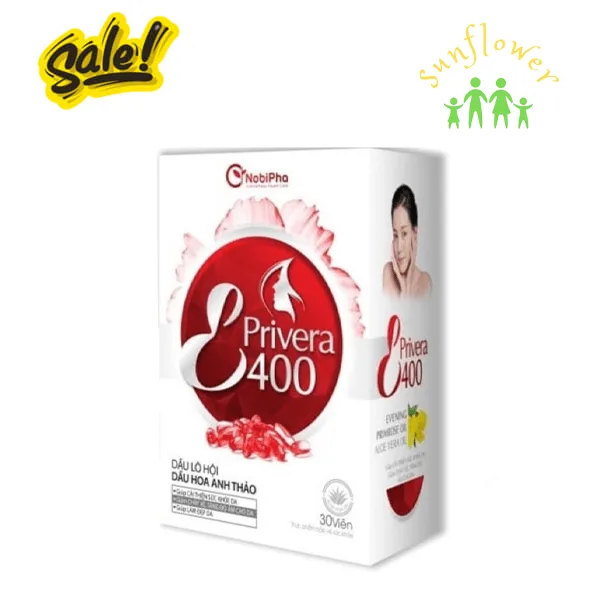 Privera E400 - Giúp cải thiện sức khỏe da, giảm chảy xệ