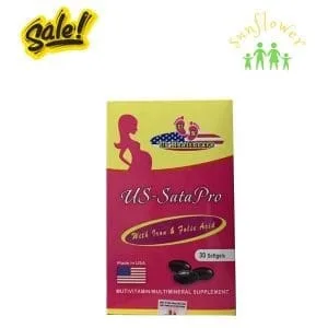 US-Satapro - Bổ sung Axit Folic và sắt cho phụ nữ có thai
