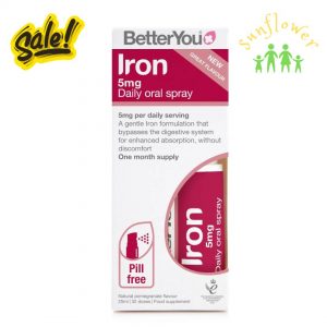 Better You Iron Daily Oral Spray – Sắt xịt cho bé từ 1 tuổi