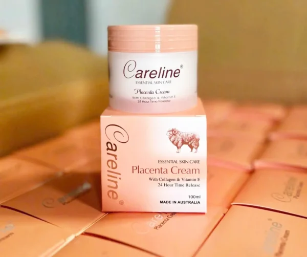 Kem dưỡng ẩm cừu vàng Careline Placenta Cream 100ml của Úc - Hình ảnh 3