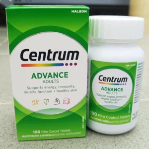 Vitamin tổng hợp cho người lớn dưới 50 Tuổi Centrum Advance For Adults 100 viên của Úc Centrum Advance 100 Viên Úc Vitamin Tổng Hợp Cho Người Dưới 50 Tuổi