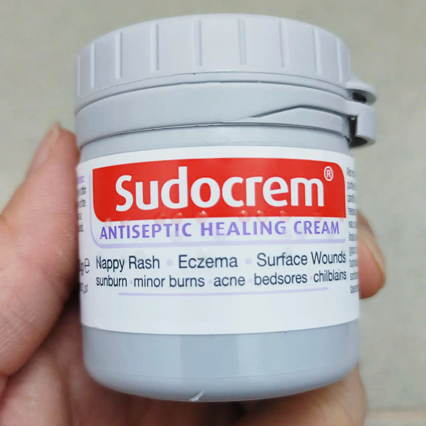 Kem chống hăm Sudocrem 60g của Anh Quốc Kem chống hăm Sudocrem cho trẻ sơ sinh (60g)