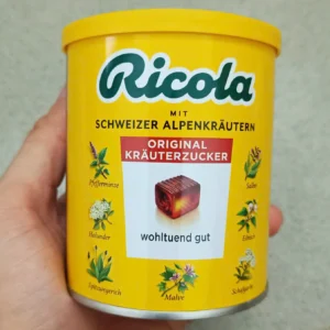 Kẹo Ngậm Thảo Dược Giảm Ho Khàn Giọng Ricola, 250 g