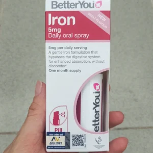Sắt xịt Better You Iron Daily Oral Spray 25ml cho bé từ 1 tuổi
