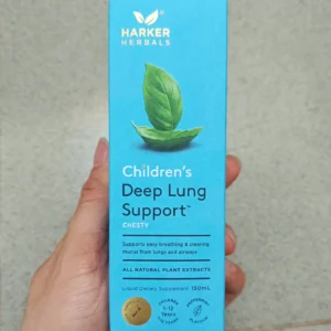 Siro Bổ Phổi Harker Herbals Children's Deep Lung Support New Zealand