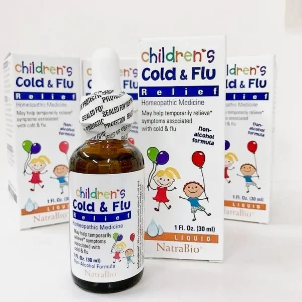 Siro đặc trị cảm cúm cho bé Mỹ Cold & Flu 30ml