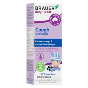 Siro ho dạng lỏng Brauer Baby & Child Cough Oral Liquid