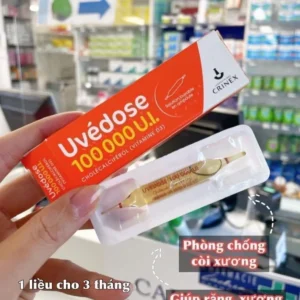 Uvedose 100000 U.I Bổ sung Vitamin D3 liều cao