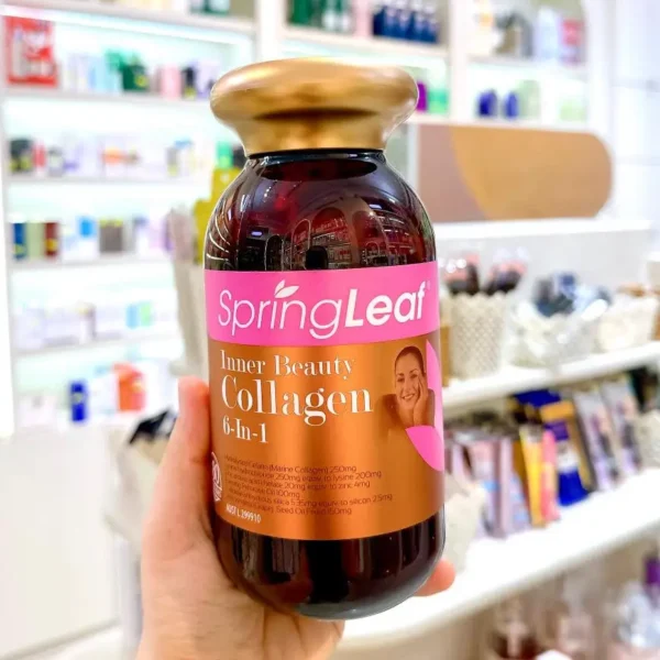 Collagen Spring Leaf Inner Beauty 6 in 1 của Úc 180 viên - Hình ảnh 3