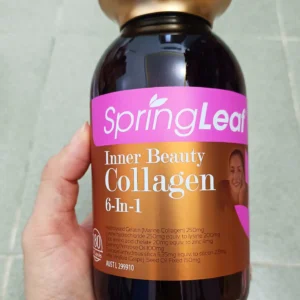 Viên uống Spring Leaf Inner Beauty Collagen 6-In-1 Advanced 180 viên