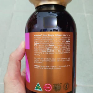 Viên uống Spring Leaf Inner Beauty Collagen 6-In-1 Advanced 180 viên của Úc
