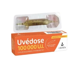 Vitamin D3 Uvedose liều cao 100000 UI-1 liều cho 3 tháng
