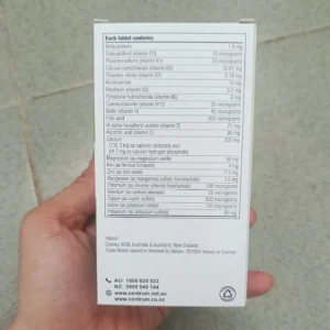 Vitamin tổng hợp Centrum Advance 50+ Adults cho người trên 50 tuổi Úc 100 viên