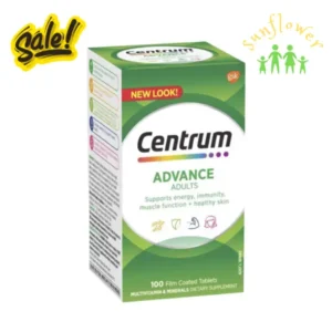 Vitamin tổng hợp cho người lớn dưới 50 Tuổi Centrum Advance For Adults 100 viên của Úc