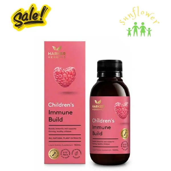 Siro tăng đề kháng Children's Immune Build Harker 150ml của New Zealand