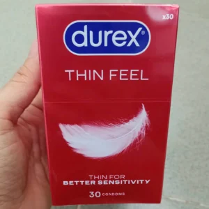 Bao cao su Durex Úc Thin Feel hộp 30 cái Bao cao su Durex Thin Feel Úc 30 cái
