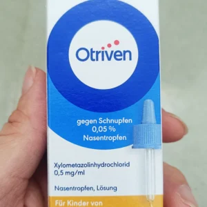 Nhỏ mũi Otriven 0.05% cho bé từ 2- 12y của Đức