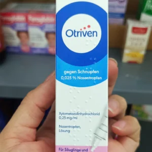 Otriven 0.025% Đức - Thuốc nhỏ mũi cho trẻ sơ sinh (có xịt)