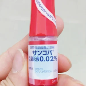 Thuốc nhỏ mắt Sancoba 5ml của Nhật Bản Thuốc nhỏ mắt cận thị Sancoba 5ml