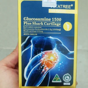 Viên uống bổ khớp Vitatree Glucosamine 1500mg Plus Shark Cartilage 100 viên của Úc Bổ khớp Vitatree Glucosamine 1500 Plus Shark Cartilage