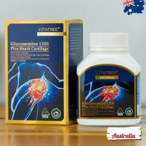 Bổ khớp Vitatree Glucosamine 1500 Plus Shark Cartilage Úc