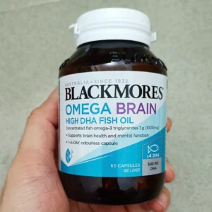 Dầu Cá Blackmores Omega Brain High DHA Fish Oil 60 viên