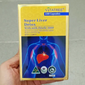 Viên uống bổ gan Vitatree Super Liver Detox 100 viên của Úc Thải độc gan Vitatree Super Liver Detox 100 viên của Úc