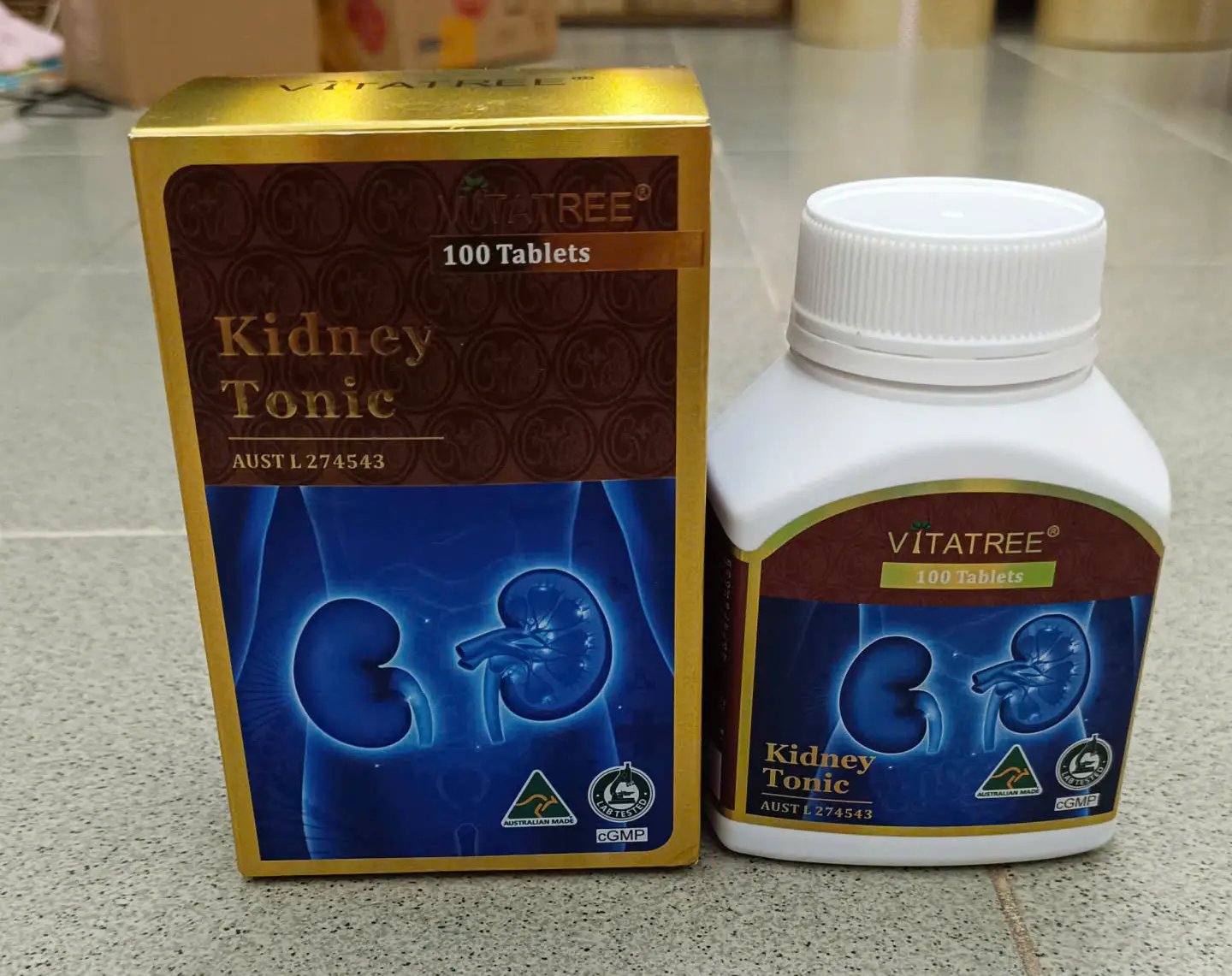 Viên uống bổ thận Vitatree Kidney Tonic 100 viên của Úc Thuốc bổ thận Vitatree Kidney Tonic 100 viên cao cấp của Úc