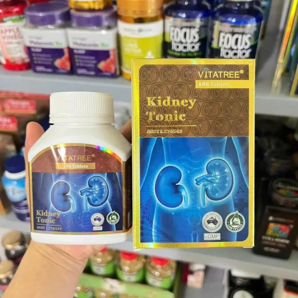 Thuốc bổ thận Vitatree Kidney Tonic 100 viên cao cấp của Úc