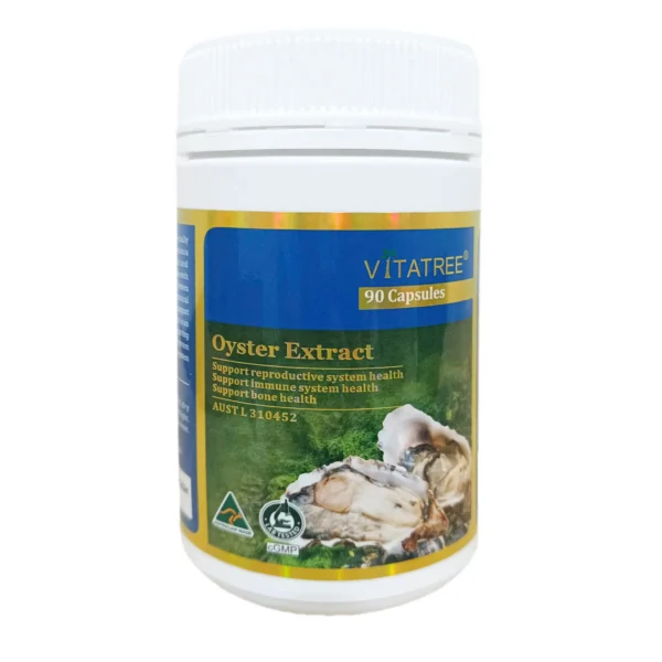 Tinh chất hàu Úc Oyster Extract Vitatree hộp 90 viên