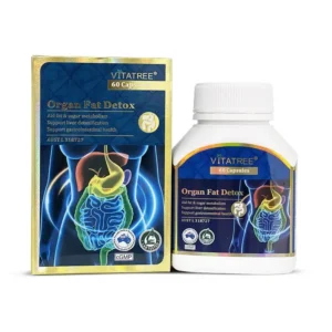 Viên giảm mỡ nội tạng Vitatree Organ Fat Detox của Úc