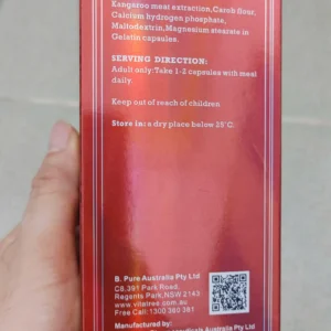 Viên uống Vitatree Essence Of Kangaroo 40000 Max 100 viên
