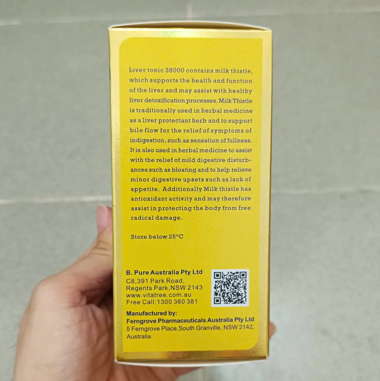 Viên uống bổ gan Vitatree Super Liver Detox 100 viên của Úc Viên uống bổ gan Vitatree Super Liver Detox 100 viên của Úc