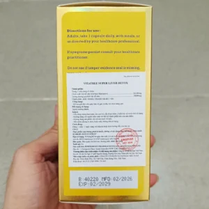 Viên uống bổ gan Vitatree Super Liver Detox 100 viên của Úc Viên uống thải độc gan Vitatree Super Liver Detox 100 viên của Úc