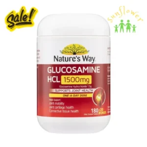 Bổ khớp Nature's Way Glucosamine HCL 1500mg 200 viên của Úc