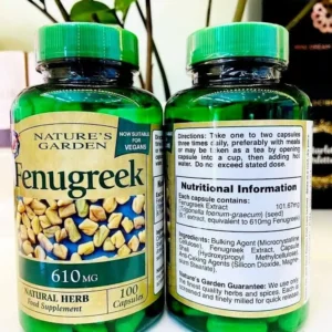 CỎ LỢI SỮA CARI NATURE’S GARDEN FENUGREEK