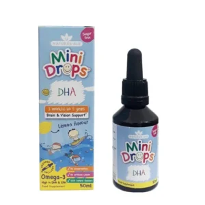 DHA Drops Natures Aid 50ml dạng giọt cho bé từ 3 tháng đến 5 tuổi