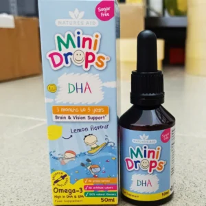 DHA dạng giọt Mini Drops Natures Aid Anh cho bé 50ml