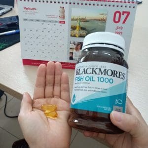 Dầu cá Blackmores Fish Oil 1000 lọ 400 viên của Úc