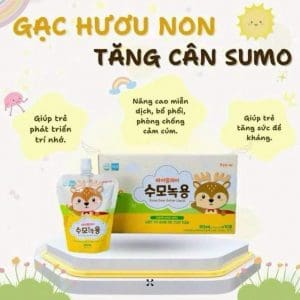 Gạc hươu non tăng cân SUMO của Hàn Quốc