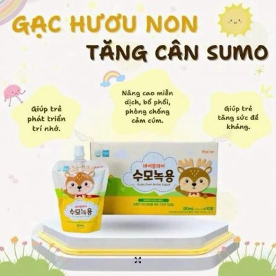 Gạc hươu non tăng cân SUMO của Hàn Quốc