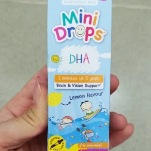 Giọt DHA Mini Drops Natures Aid Anh cho bé 50ml