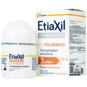 Lăn khử mùi EtiaXil Detranspirant 15ml của Pháp Lăn Khử Mùi EtiaXil Peaux Sensibles màu Xanh Cho Da Nhạy Cảm 15ml