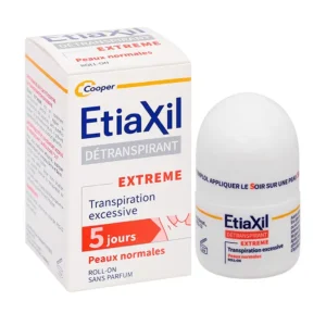 Lăn khử mùi EtiaXil Detranspirant 15ml của Pháp Lăn Khử Mùi Etiaxil Detranspirant Aisselles Normales 15ml cho da thường
