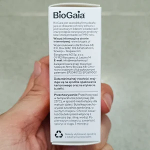 Men vi sinh BioGaia Protectis Baby của Ba Lan 5ml lọ thủy tinh Men vi sinh BioGaia Ba Lan Protectis Baby chai 5ml